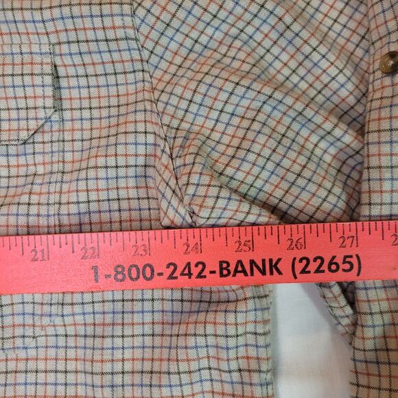 Fjall Raven Mens Plaid Button Down Shirt 2XL XX Large Forest Flannel - Picture 11 of 16